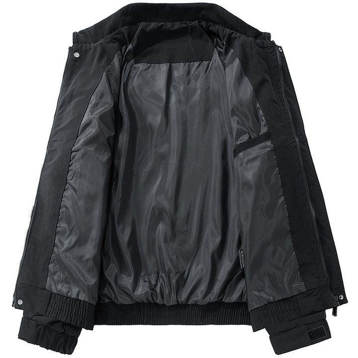 Herren technische Kapuzen-Softshelljacke mit verstellbarer Kapuze und Utility-Taschen Drune