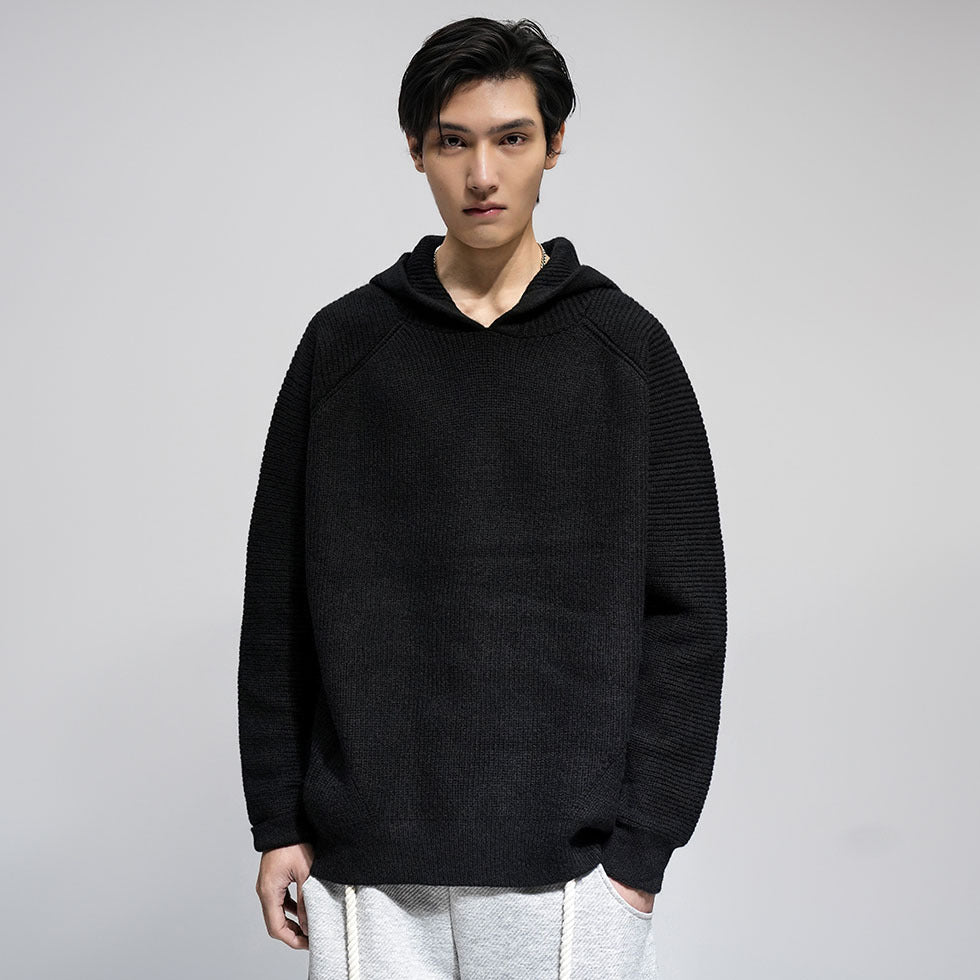 Herren Modischer Oversized Hoodie mit strukturiertem Design Drune