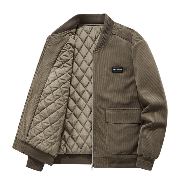Herren Cordblouson mit gesteppter Thermo-Innenfüllung Drune