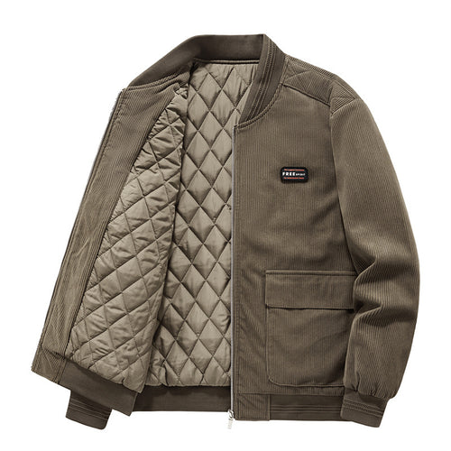 Herren Cordblouson mit gesteppter Thermo-Innenfüllung Drune