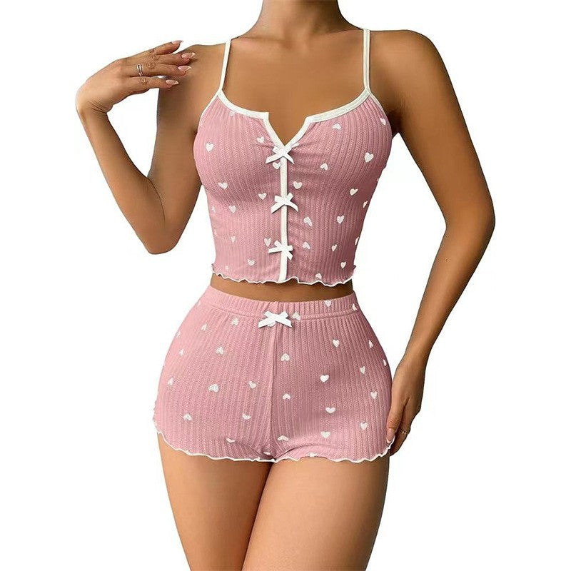 Drune | Bedrucktes Pyjama-Set