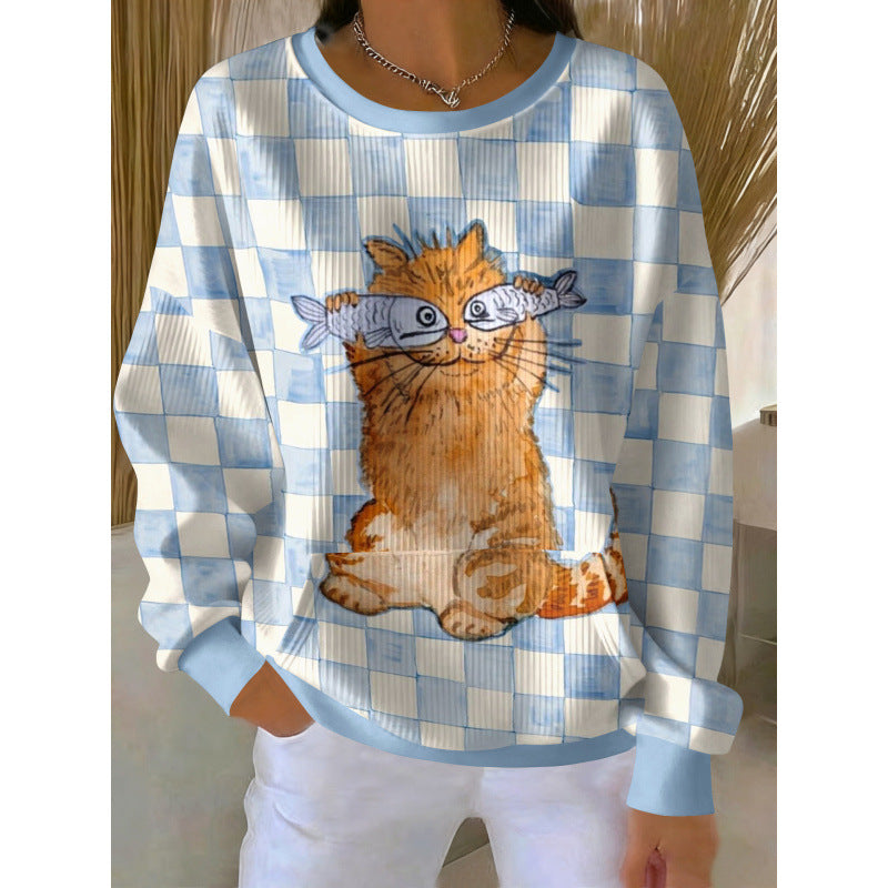 Damen Gemütlicher Pullover Drune