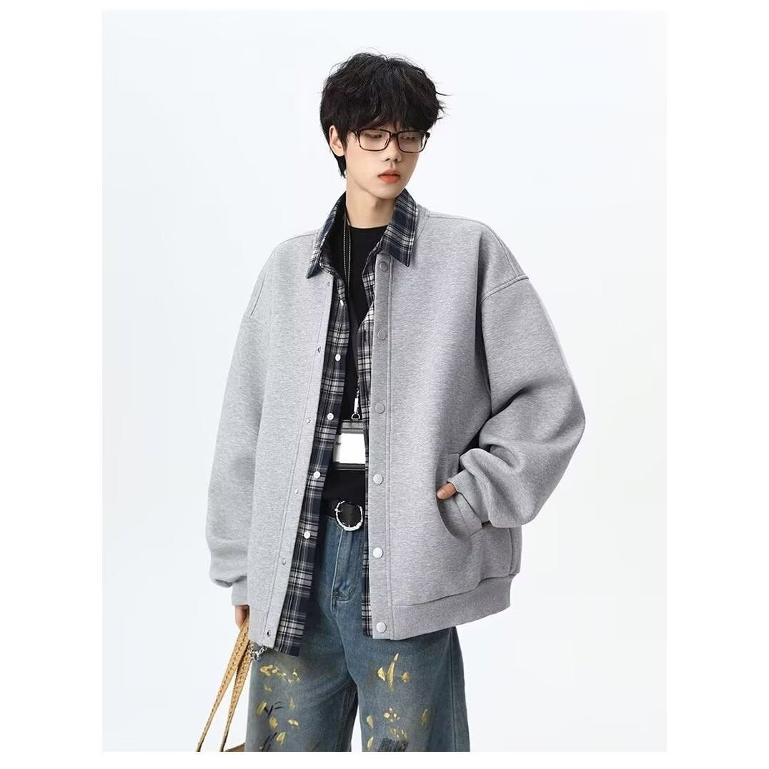 Herren Urbanes Oversized Sweatshirt Drune