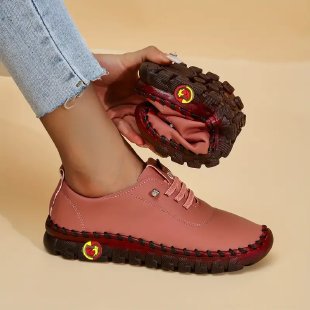 Damen  leichte Alltags-Slipper-Sneaker mit verdeckter Schnürung, elastischem Einstieg und griffiger Trailsohle Drune