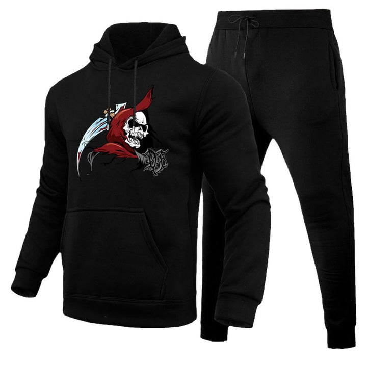 Herren Sportliches Hoodie- und Jogginghose-Set Drune