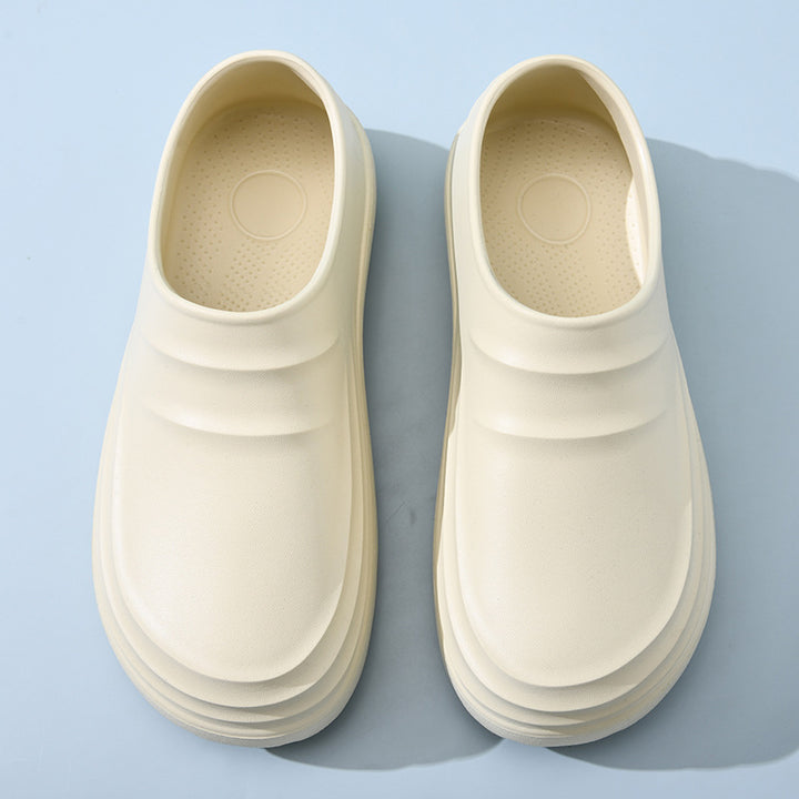 Femme Ergonomische Slip-On Clogs mit Gepolstertem Fußbett Drune