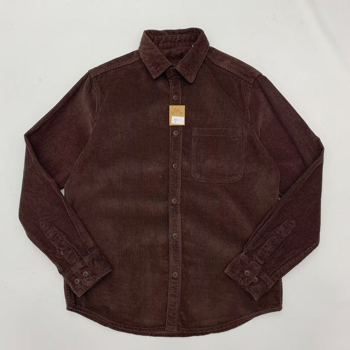Herren Lässige Kord-Hemdjacke Drune