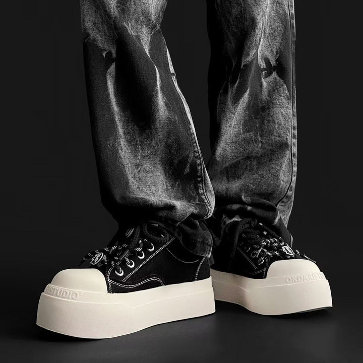Damen Trendige Sneakers mit innovativen Schnürsystemen und dämpfender Sohle Drune