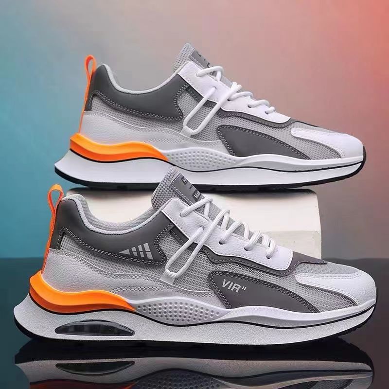 Damen Sportliche Sneaker mit atmungsaktiver Mesh-Oberfläche und dämpfender Sohle Drune