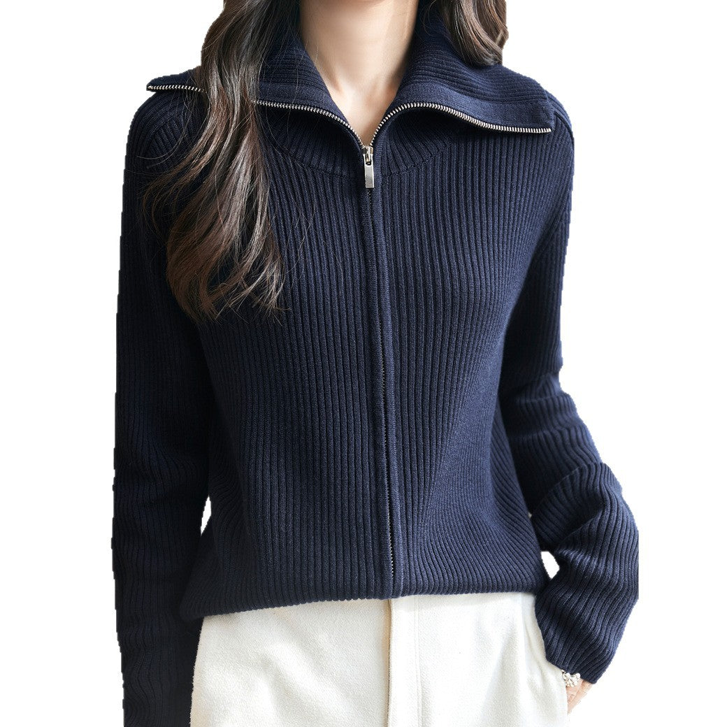 Damen modischer Strickpullover Drune