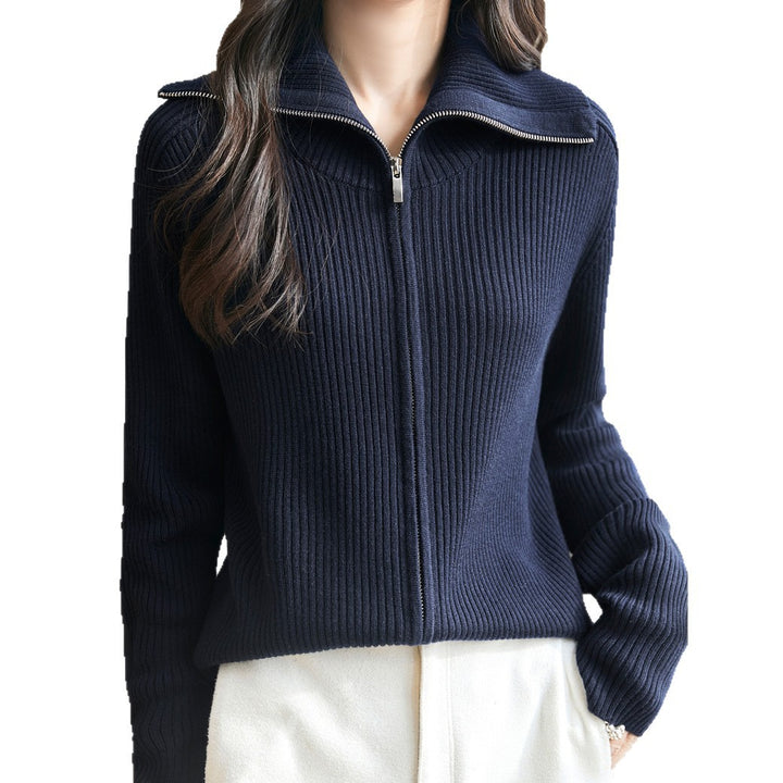 Damen modischer Strickpullover Drune