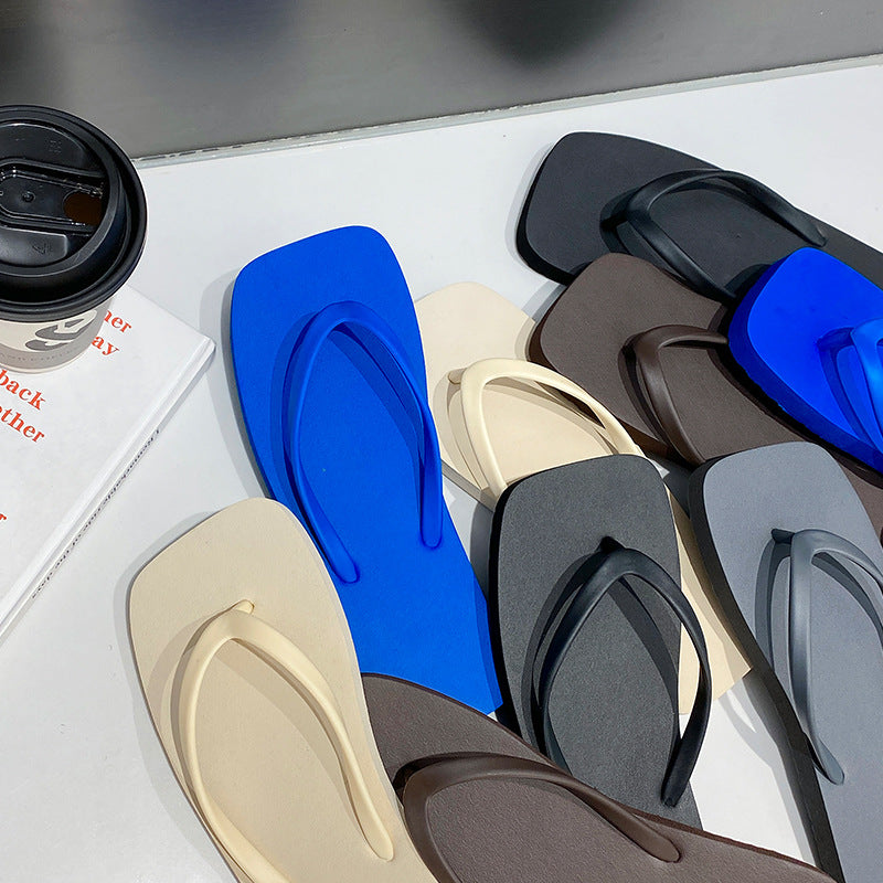 Damen Komfortable Flip-Flops Drune