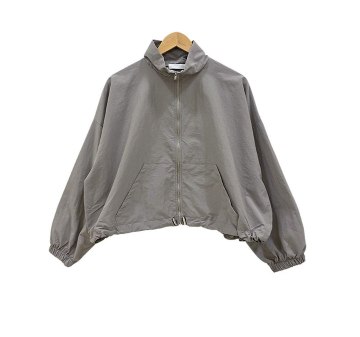 Damen lässige Übergangsjacke mit elastischen Bündchen Drune