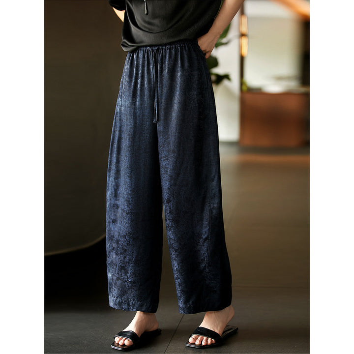 Damen Elegante und bequeme Palazzo-Hose Drune