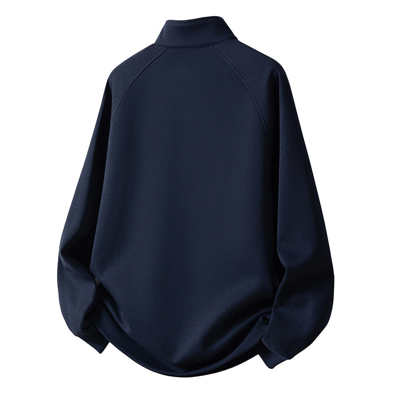 Herren Sport Fleece Pullover mit Reißverschluss Drune