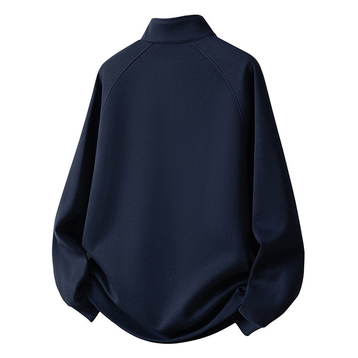 Herren Sport Fleece Pullover mit Reißverschluss Drune