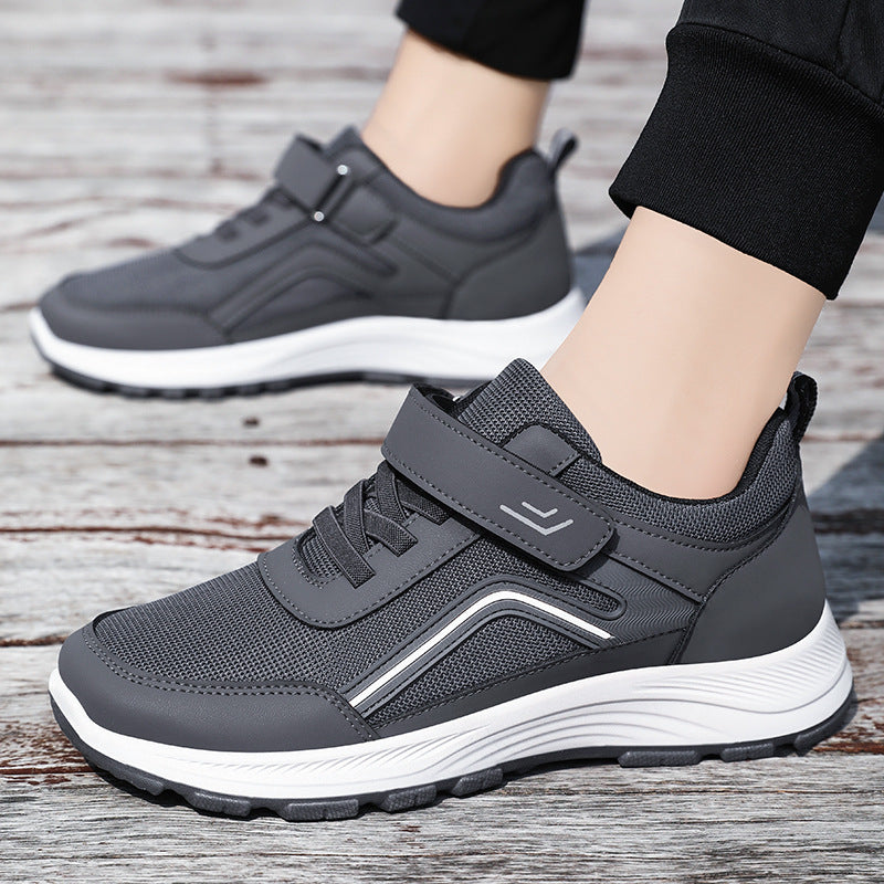 Damen nan Sportlicher Klett-Sneaker mit atmungsaktivem Mesh und dämpfender EVA-Sohle Drune