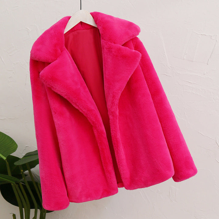 Damen Flauscher Mantel Drune