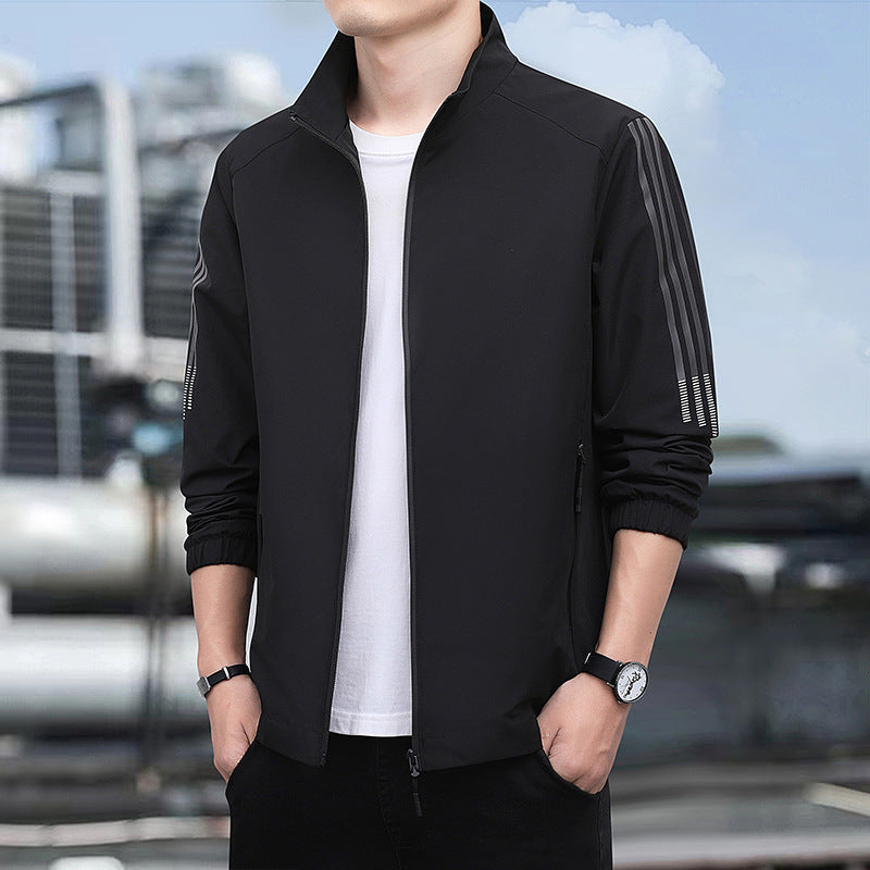 Herren Sportliche leichte Übergangsjacke Drune