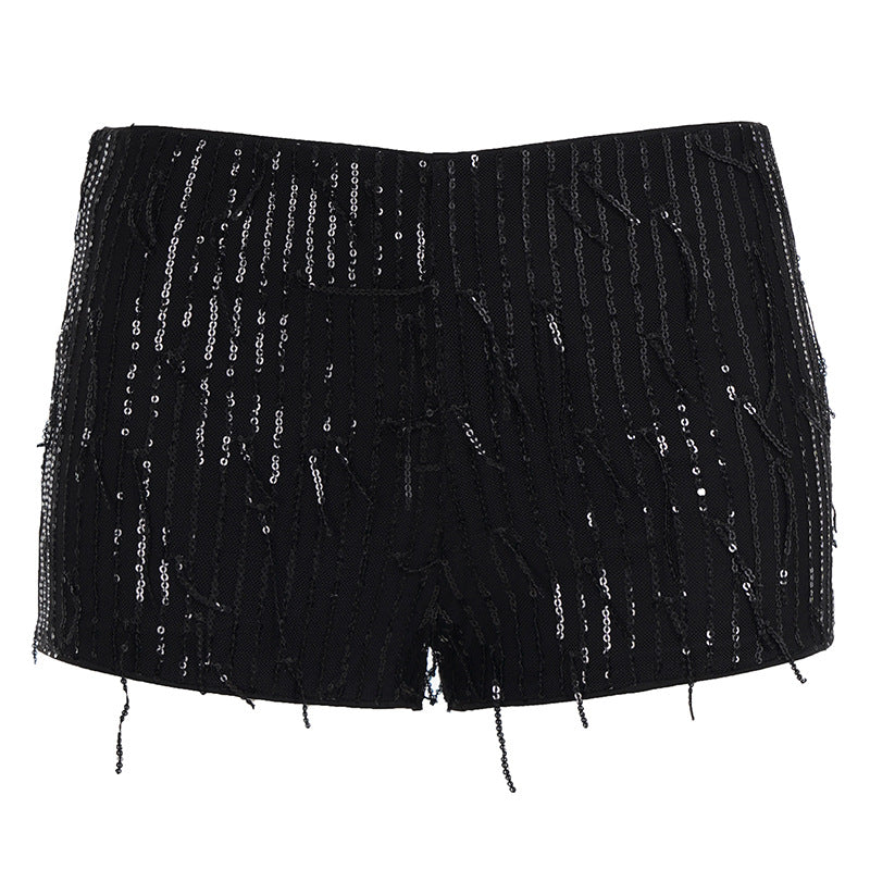 Damen Funktions-Hotpants mit elegantem Strassdesign Drune