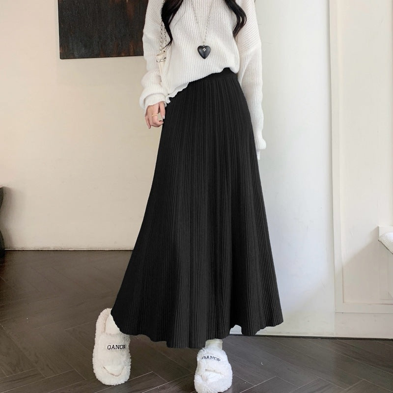 Damen Eleganter, plissierter Maxirock Drune 1787632207