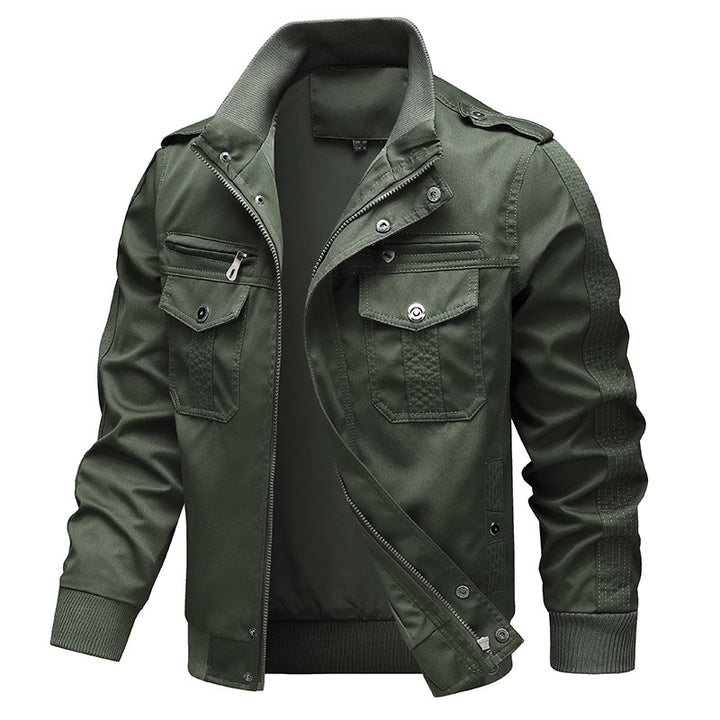 Herren Stylische Utility-Jacke mit praktischen Taschen