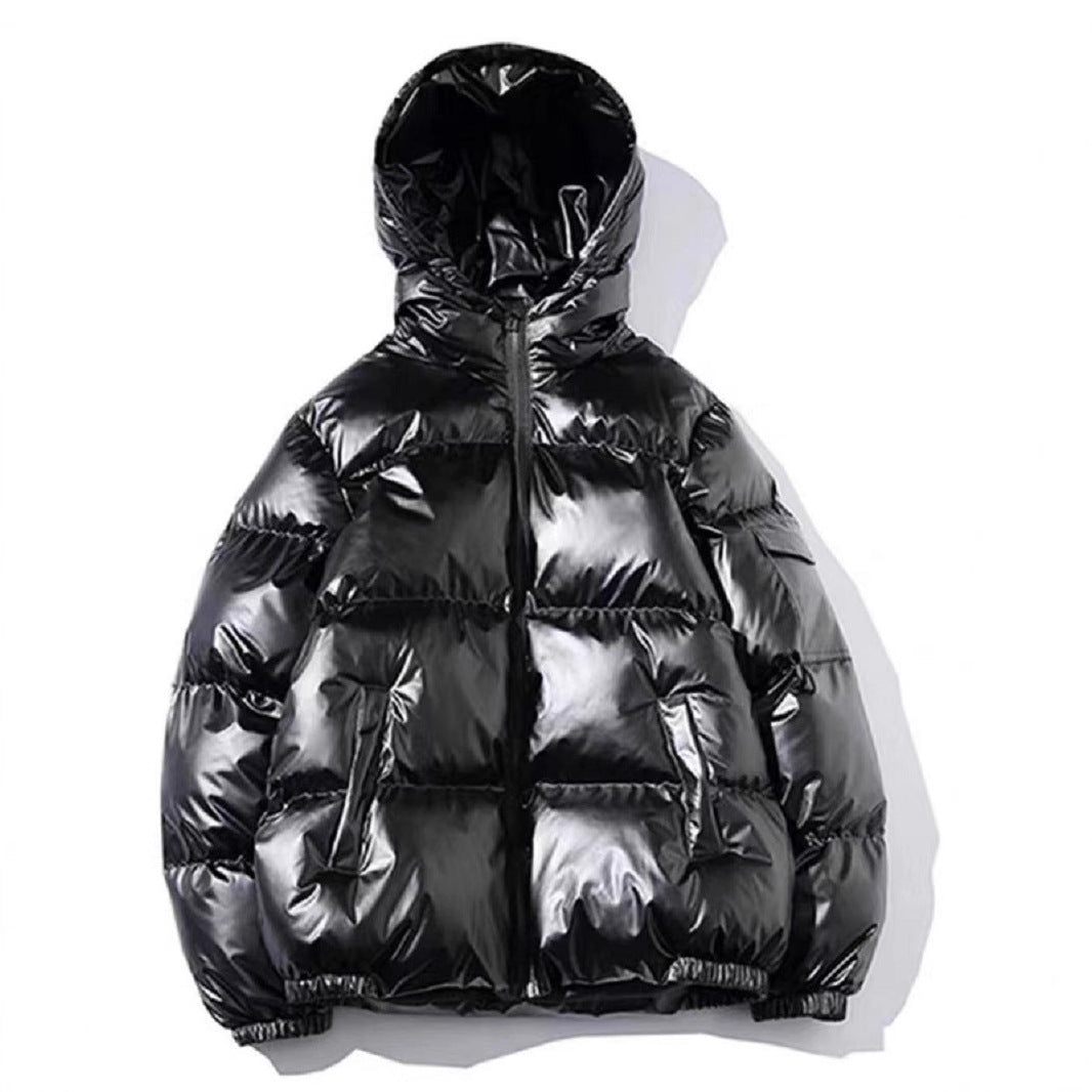 Unisex nan gepolsterte Steppjacke mit Thermoisolierung, Stehkragen und Ärmeltasche Drune