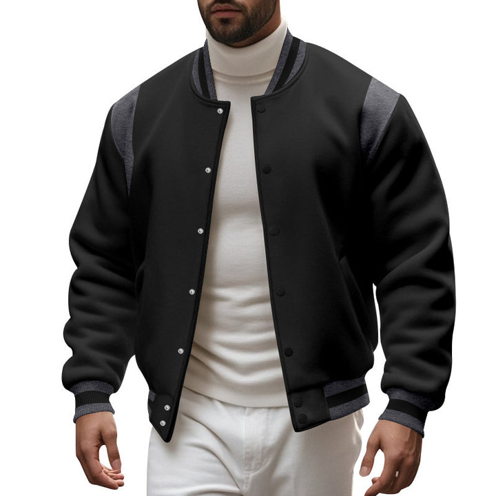Herren sportliche Collegejacke Drune