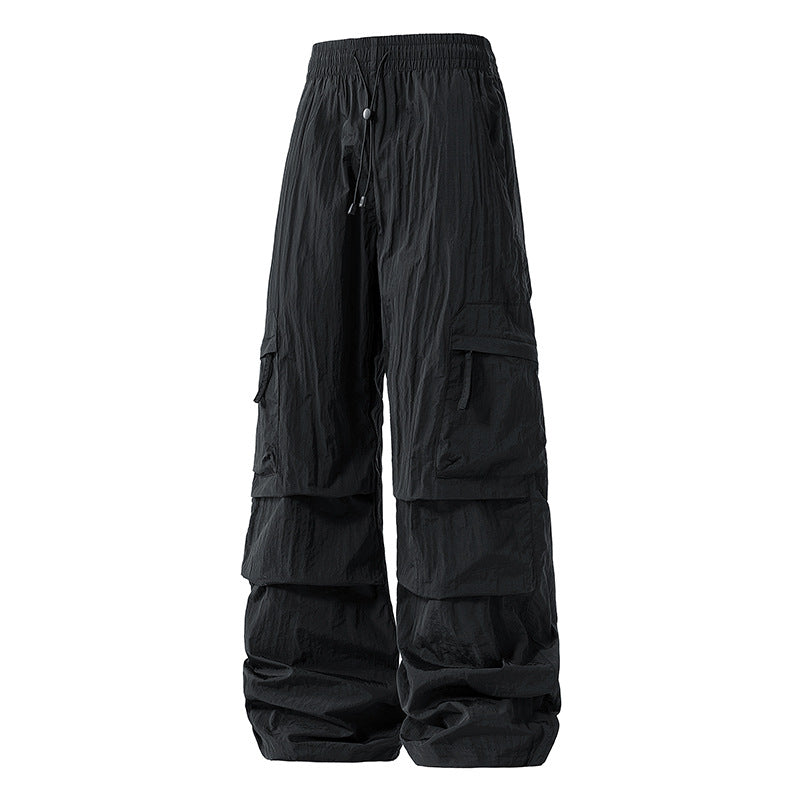 Damen Cargo-Hose mit elastischem Bund und Taschen Drune
