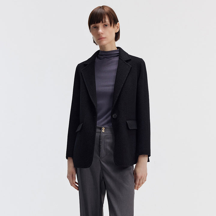 Damen Eleganter Wollblazer Drune