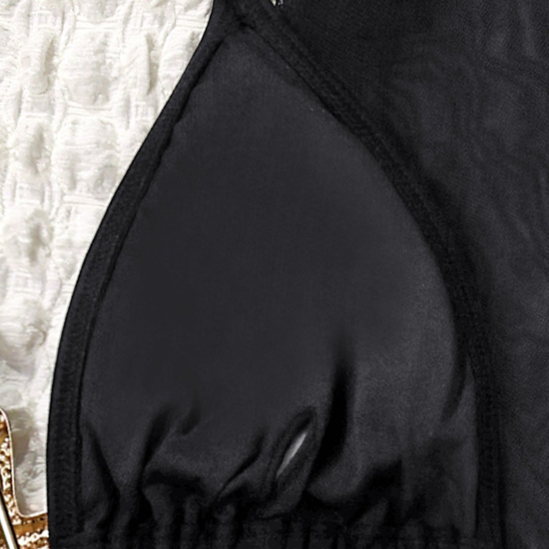 Damen Bikiniset mit transparentem Strandüberwurf Drune