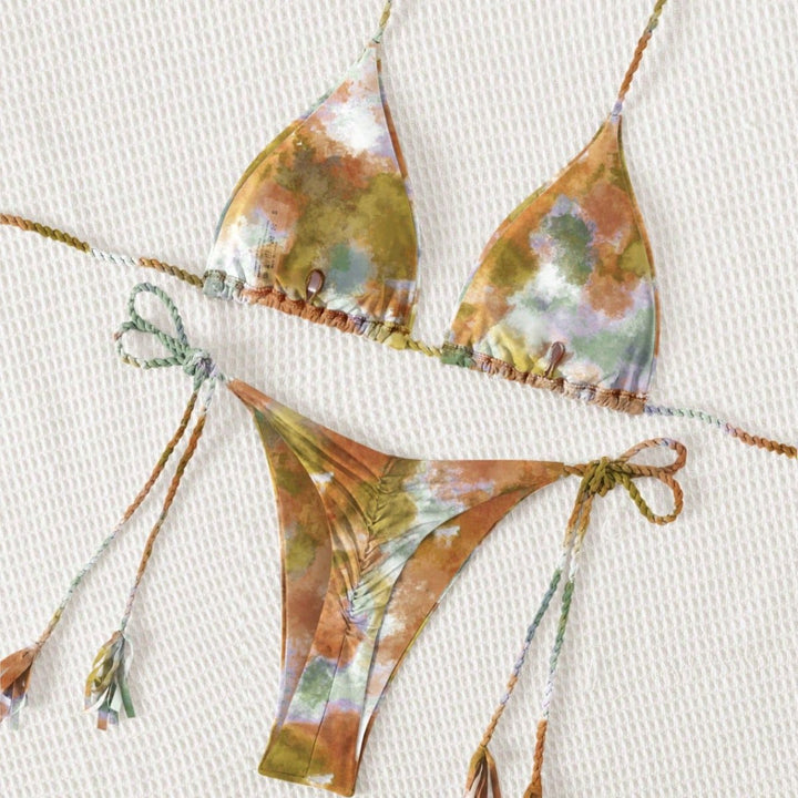 Damen Triangel-Bikini mit nachhaltigem Baumwollmix Drune