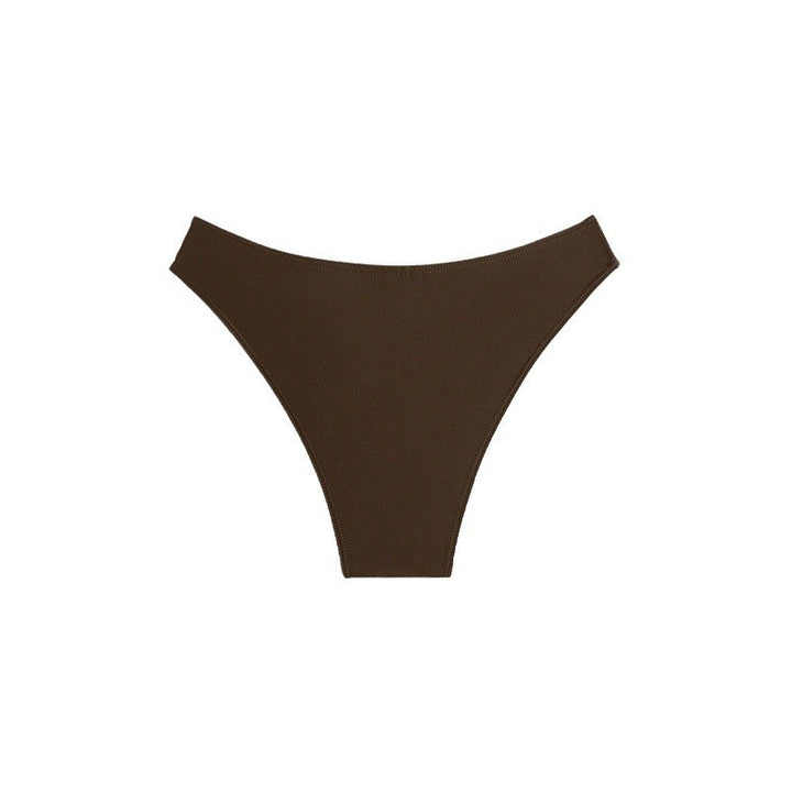 Damen Hochgeschnittenes Bikini-Unterteil mit Ring-Detail Drune