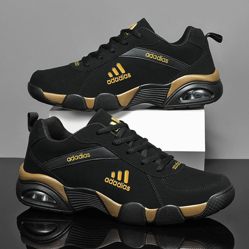 Herren Fashion-Sneaker im Retro-Chunky-Design mit Luftkissen-Ferse und atmungsaktivem Mesh Drune