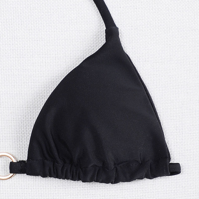 Damen Triangel-Bikini mit charmantem Ringdetail Drune