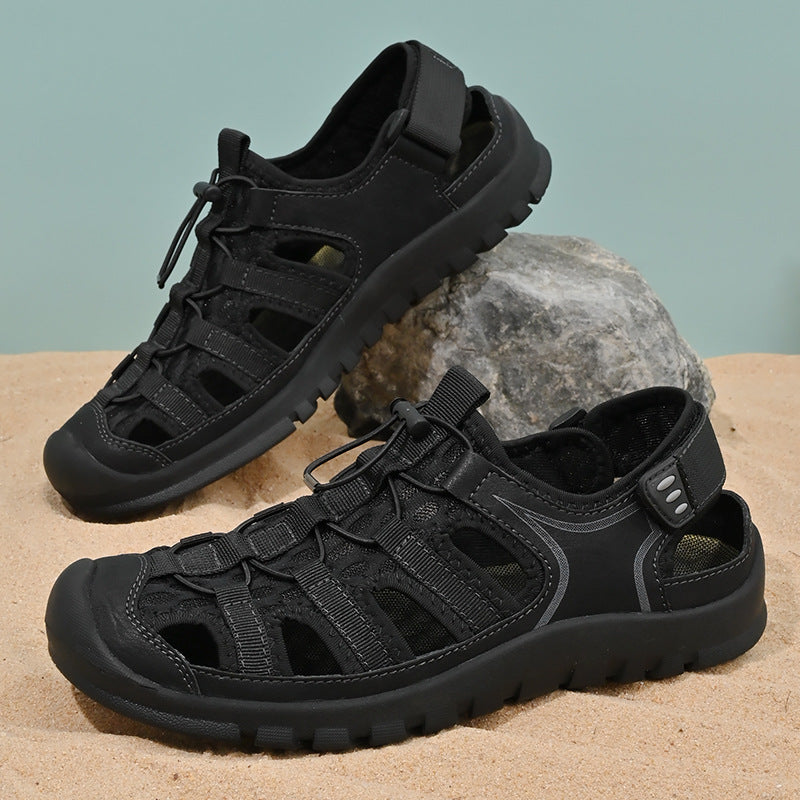 Damen Sportliche Multifunktionale Wassersandalen mit rutschfester Sohle und atmungsaktivem Design Drune