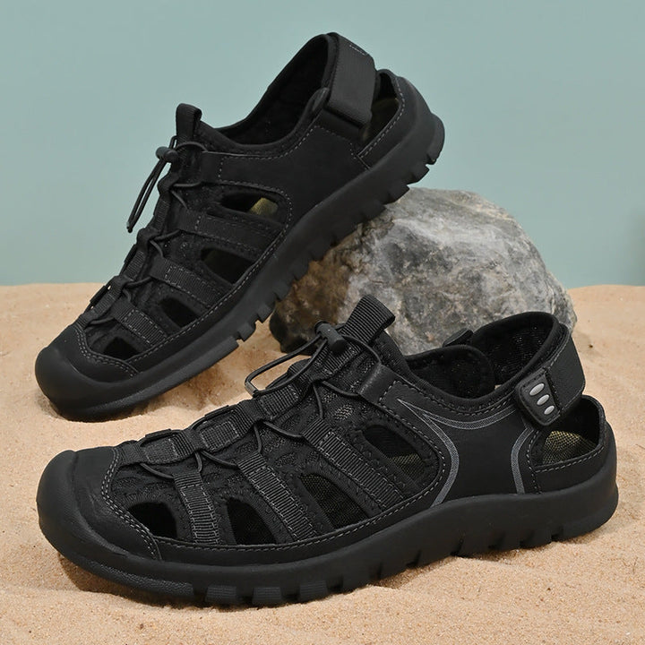 Damen Sportliche Multifunktionale Wassersandalen mit rutschfester Sohle und atmungsaktivem Design Drune