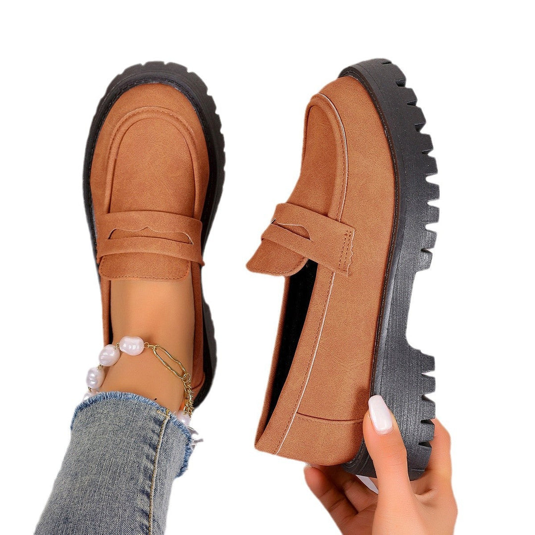 Damen Bequeme Mokassins mit rutschfester Sohle und stylishen Akzenten Drune