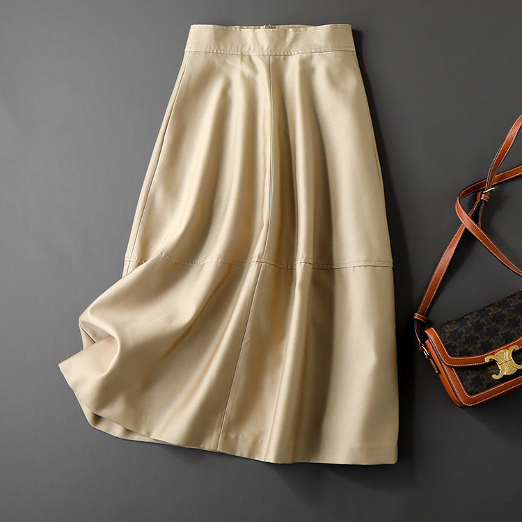 Damen Eleganter und luftiger Midirock Drune
