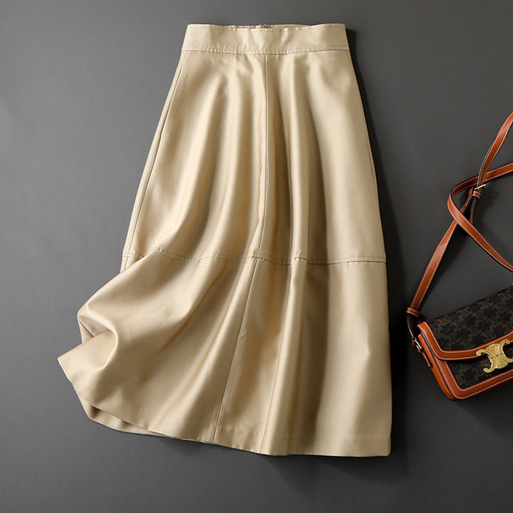Damen Eleganter und luftiger Midirock Drune