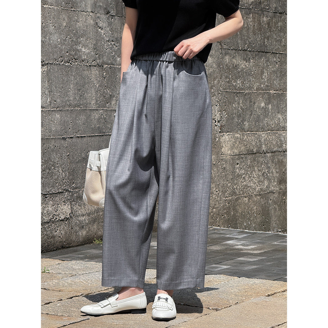 Damen Bequeme und stilvolle Palazzo-Hose Drune
