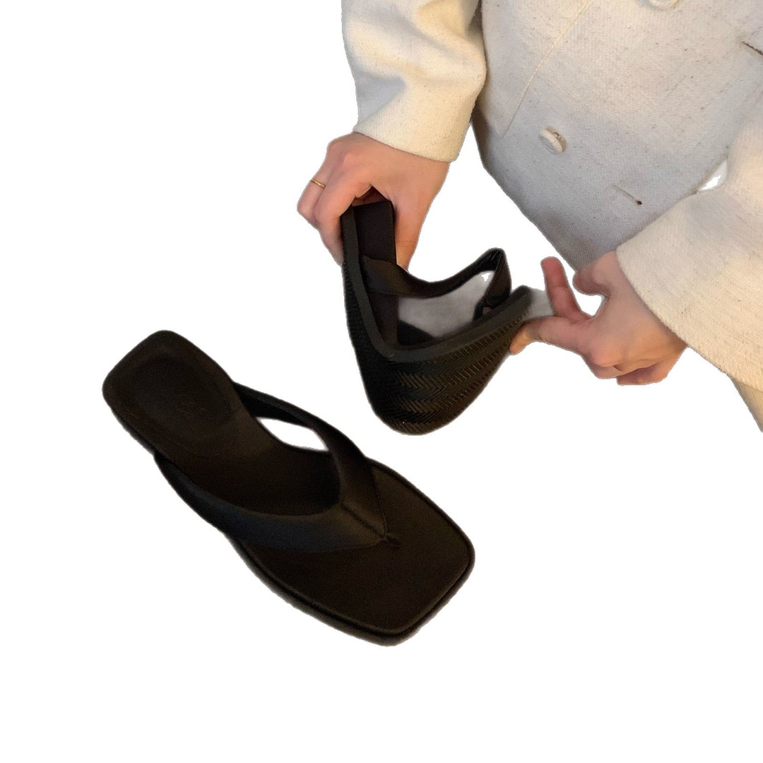 Damen Zehentrenner mit elegantem minimalistischen Design und komfortablen Fußbetten Drune