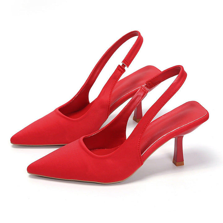 Damen Slingback-Pumps mit spitzem Design und elegantem Absatz Drune