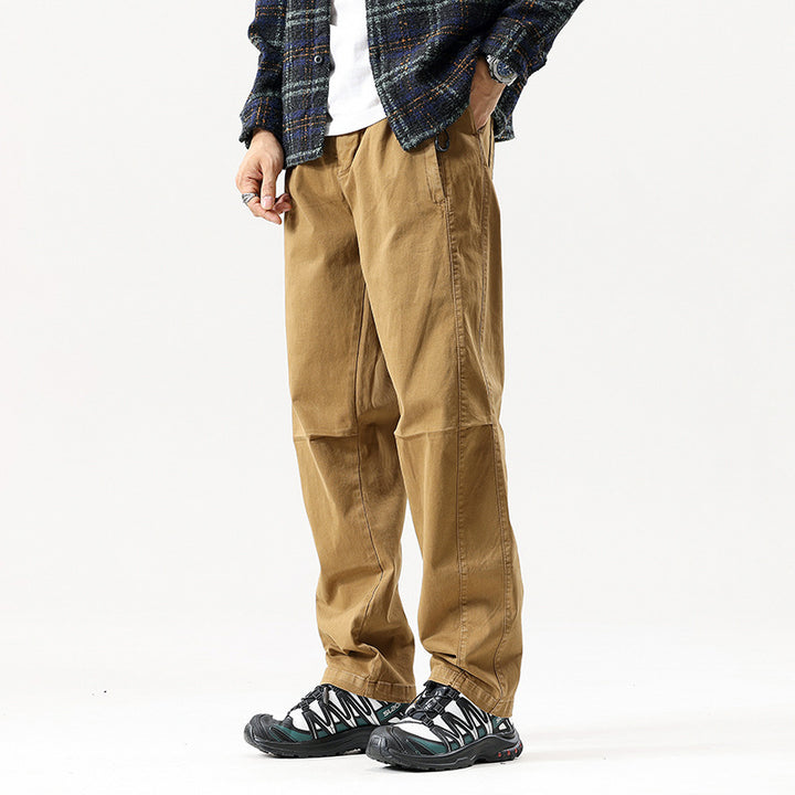 Herren Utility-Cargohose mit Knieabnähern, D-Ring und geradem Bein Drune