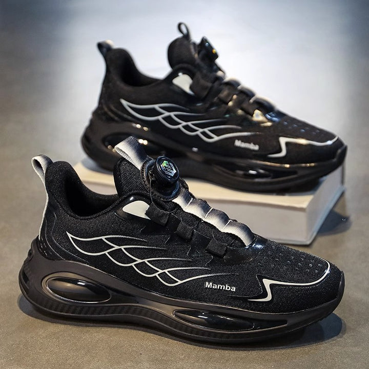 Unisex Performance-Sneaker mit BOA-Drehverschluss, luftgepolsterter Hohlkammer‑Zwischensohle und atmungsaktivem Strickoberteil Drune
