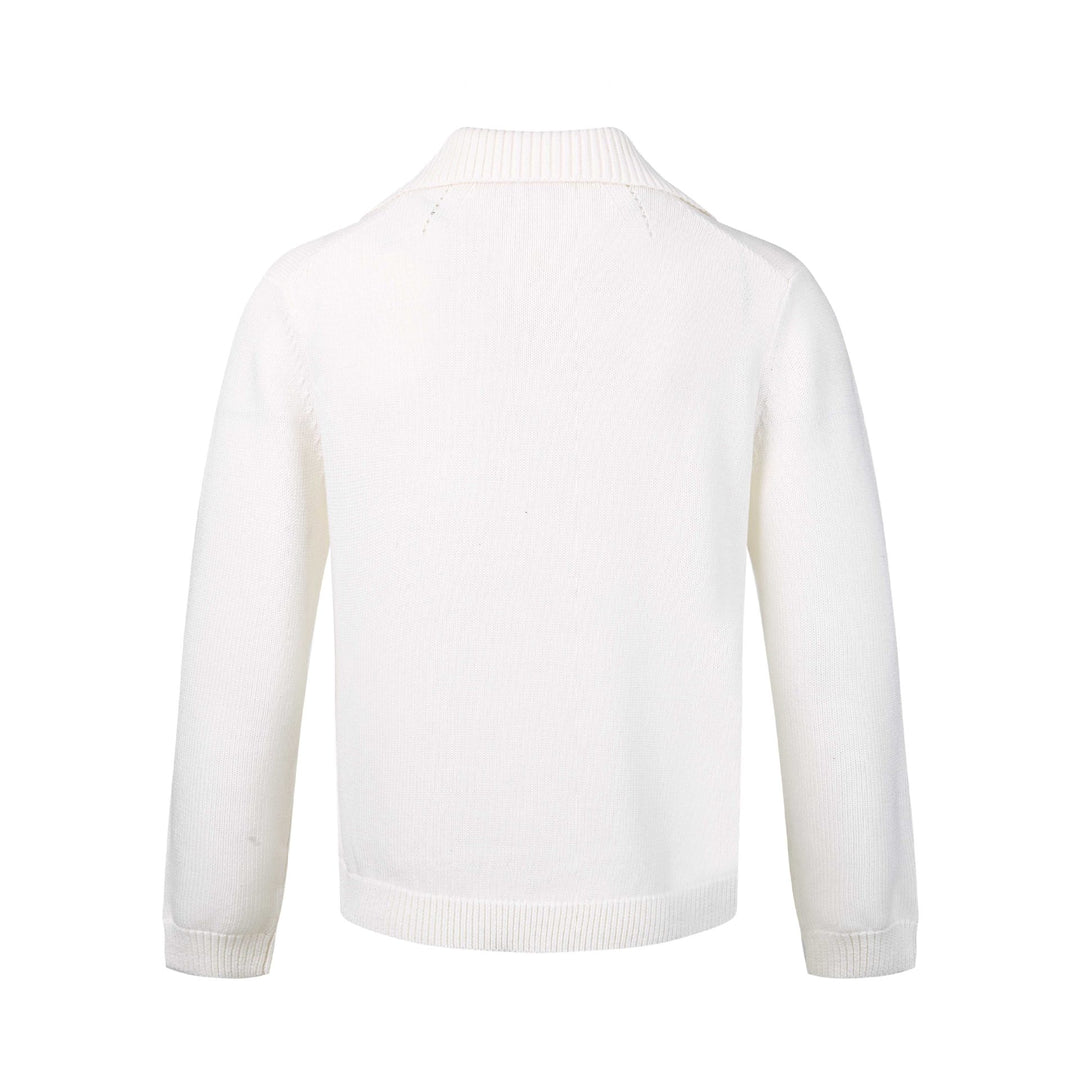 Damen Feinstrickpullover mit V‑Schlitzkragen und geripptem Saum Drune