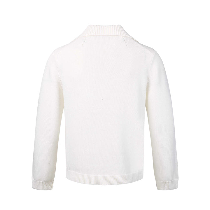 Damen Feinstrickpullover mit V‑Schlitzkragen und geripptem Saum Drune