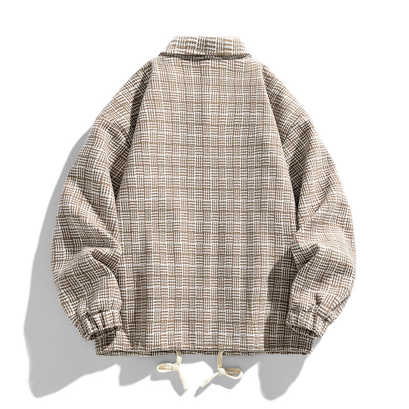 Herren Übergroße Utility-Jacke Drune