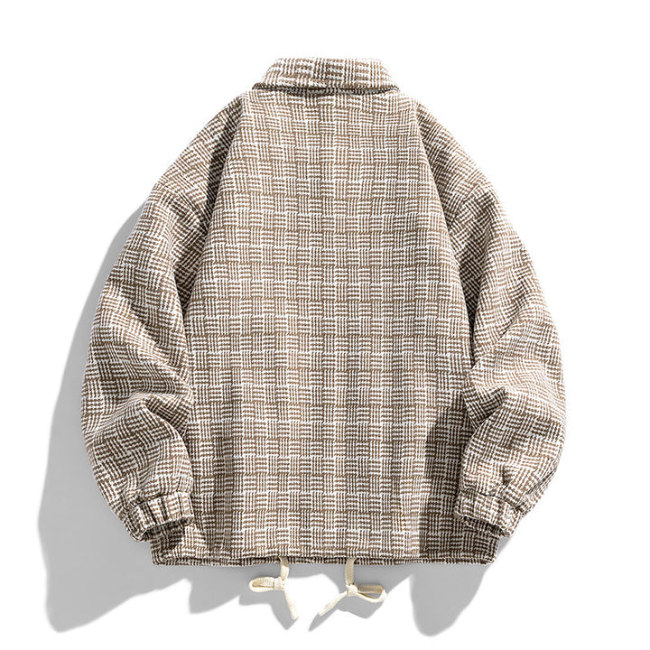 Herren Übergroße Utility-Jacke Drune