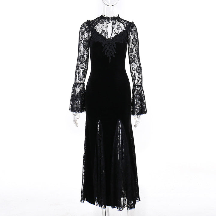 Damen figurbetonte Bluse mit Rüschendetails und Schnürung Drune